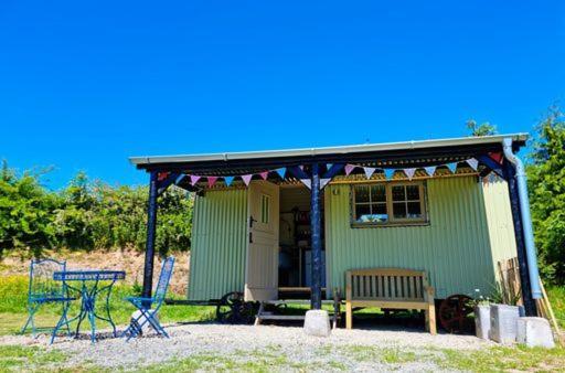 Pen Bryn Shepherd Hut Hay-On-Wye Ngoại thất bức ảnh